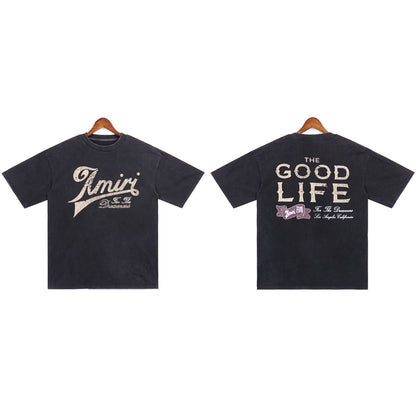 SOLLSALE-AMIRI  fashion T-shirt