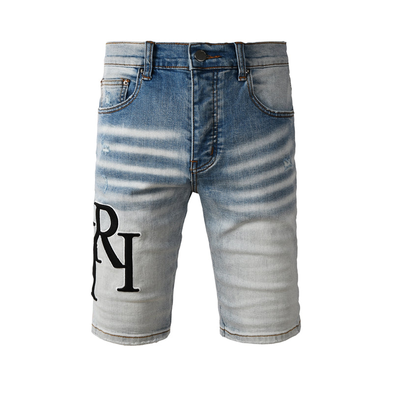 SOLLSALE-AMIRI  Fashion Denim shorts 6009