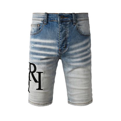 SOLLSALE-AMIRI  Fashion Denim shorts 6009