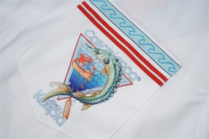 SOLLSALE-Casablanca silk shirt