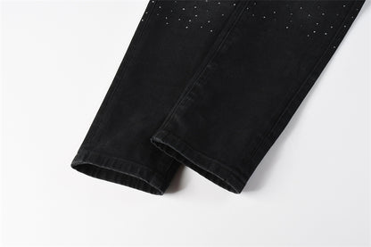 SOLLSALE-PURPLE  Fashion Jeans 9130