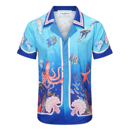 SOLLSALE-Casablanca silk shirt