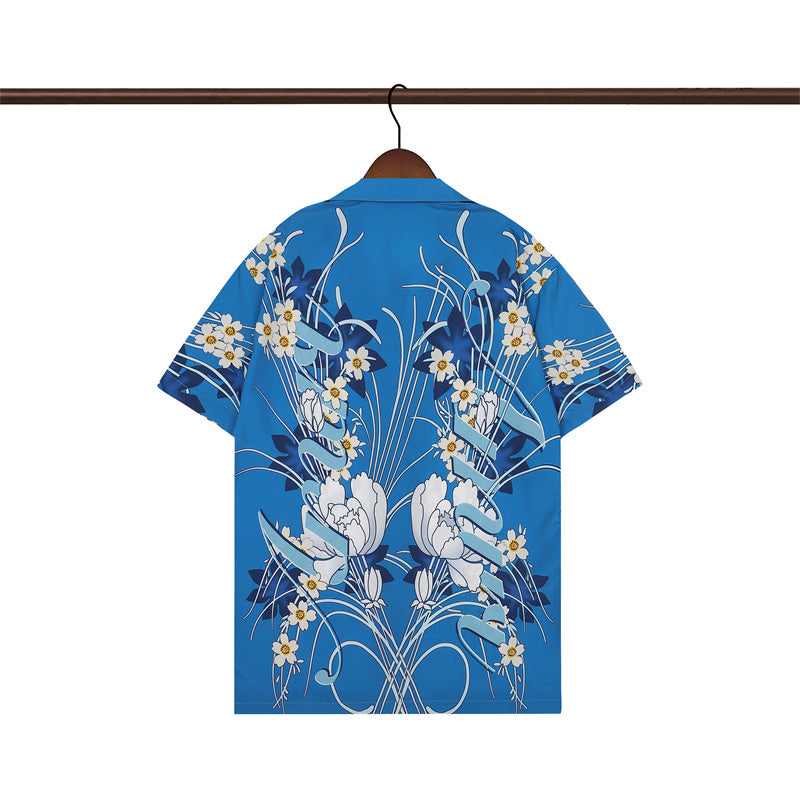SOLLSALE-AMIRI silk shirt