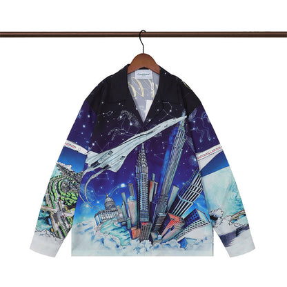 SOLLSALE-Casablanca silk shirt