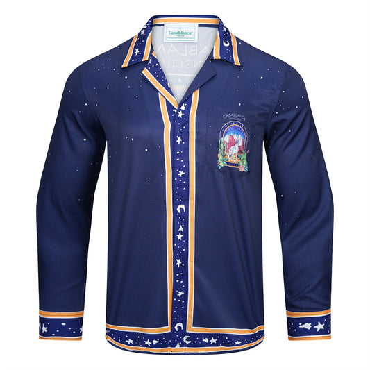 SOLLSALE-Casablanca silk shirt