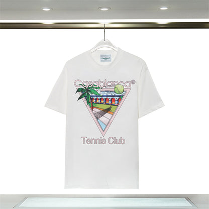 SOLLSALE-Casablanca fashion T-shirt