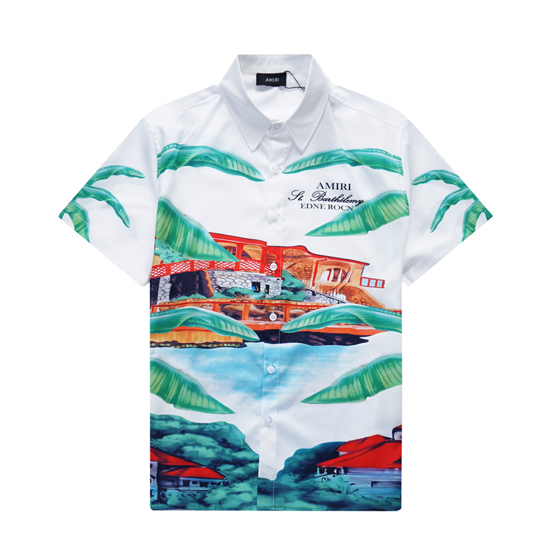 SOLLSALE-AMIRI silk shirt