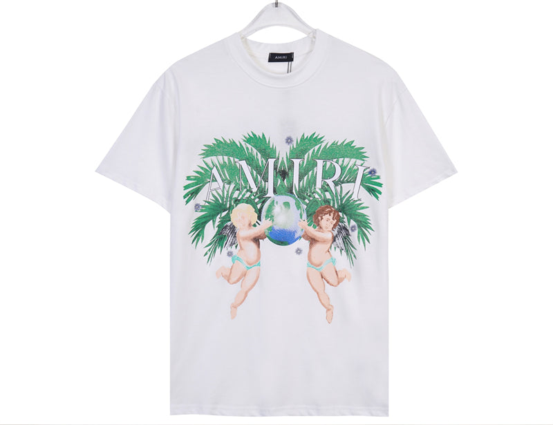 SOLLSALE-AMIRI  fashion T-shirt