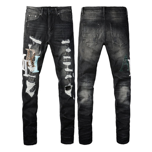 SOLLSALE-AMIRI Fashion Jeans  1323