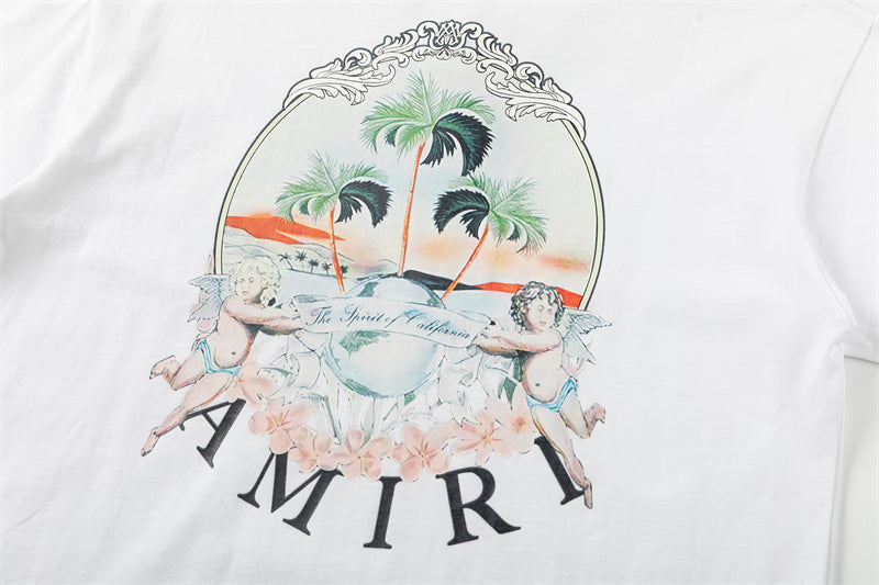 SOLLSALE-AMIRI  fashion T-shirt