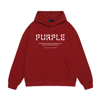 SOLLSALE-PURPLE Fashion Hoodie