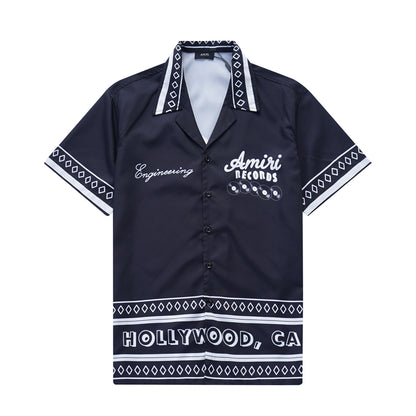 SOLLSALE-AMIRI silk shirt