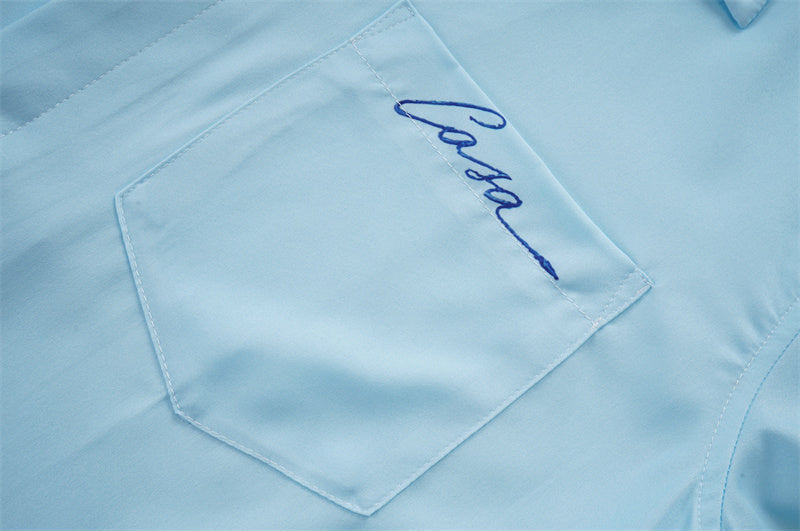 SOLLSALE-Casablanca silk shirt