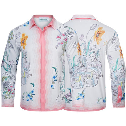 SOLLSALE-Casablanca silk shirt