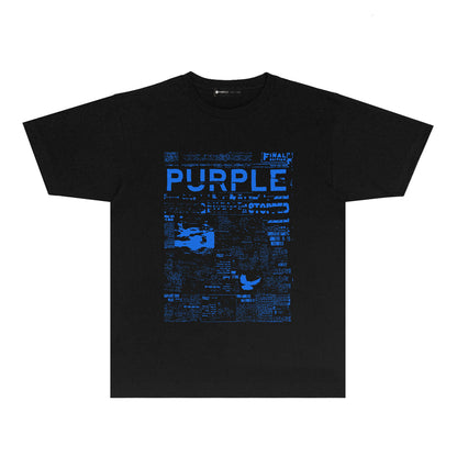 SOLLSALE-PURPLE  fashion T-shirt