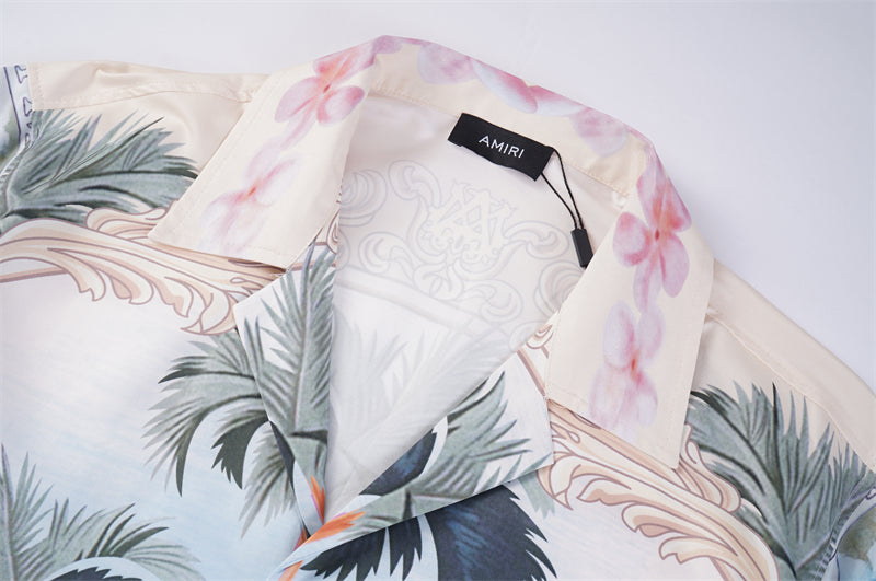 SOLLSALE-AMIRI silk shirt