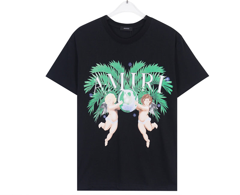 SOLLSALE-AMIRI  fashion T-shirt