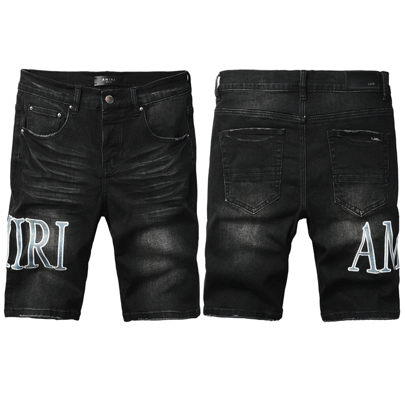 SOLLSALE-AMIRI  Fashion Denim shorts 6005