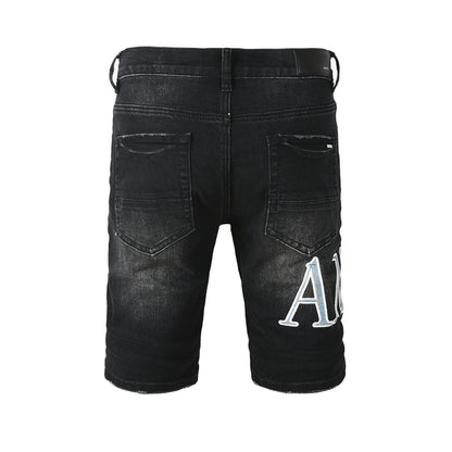 SOLLSALE-AMIRI  Fashion Denim shorts 6005
