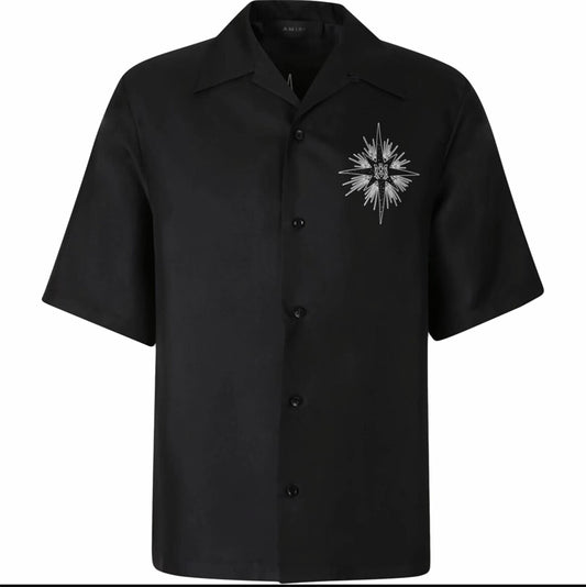 SOLLSALE-AMIRI silk shirt
