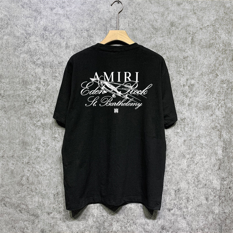 SOLLSALE-AMIRI  fashion T-shirt