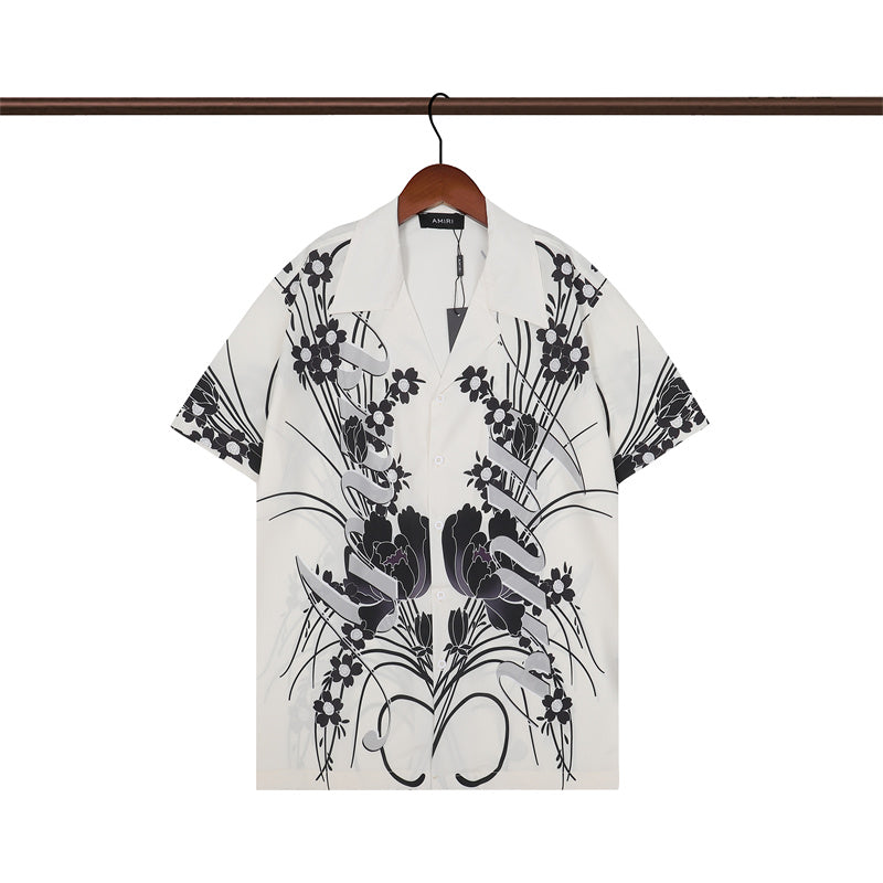SOLLSALE-AMIRI silk shirt