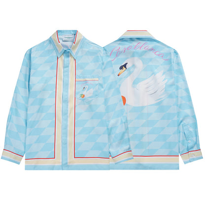 SOLLSALE-Casablanca silk shirt