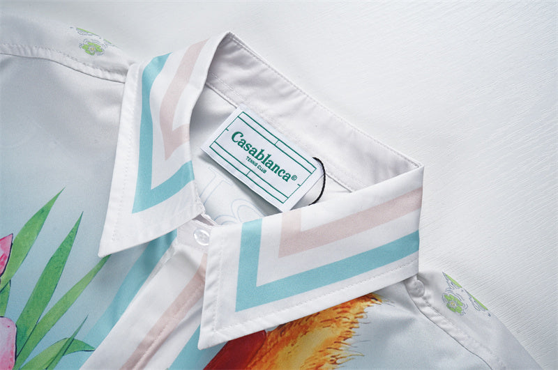 SOLLSALE-Casablanca silk shirt