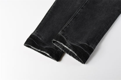 SOLLSALE-PURPLE  Fashion Jeans 9135