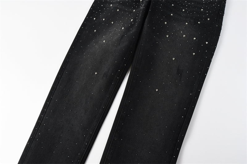 SOLLSALE-PURPLE  Fashion Jeans 9130