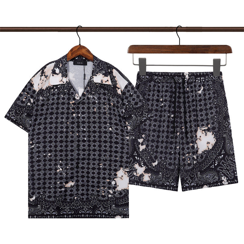 SOLLSALE-AMIRI silk shirt