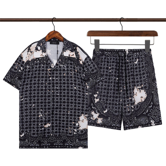 SOLLSALE-AMIRI silk shirt