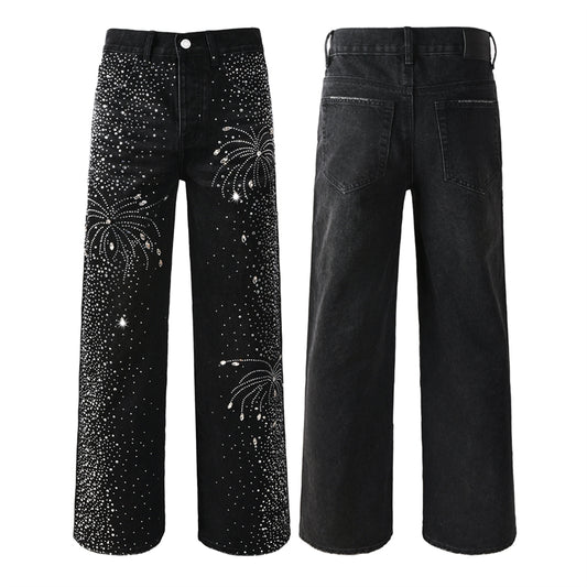 SOLLSALE-PURPLE  Fashion Jeans 9125