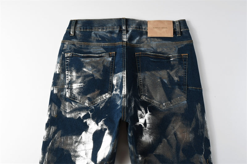 SOLLSALE-PURPLE  Fashion Jeans 9134