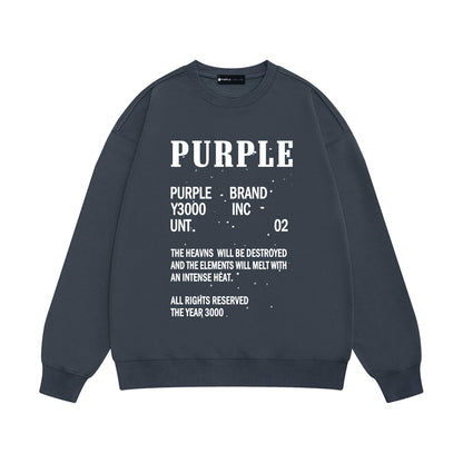 SOLLSALE-PURPLE Fashion Hoodie