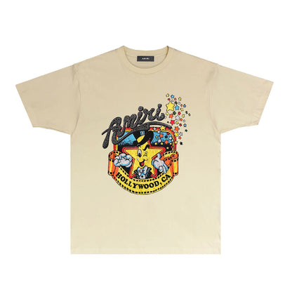 SOLLSALE-AMIRI  fashion T-shirt