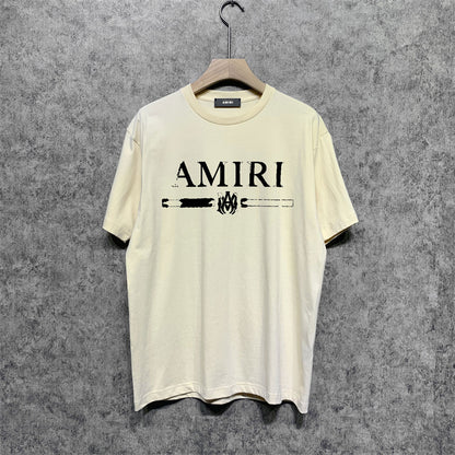 SOLLSALE-AMIRI  fashion T-shirt