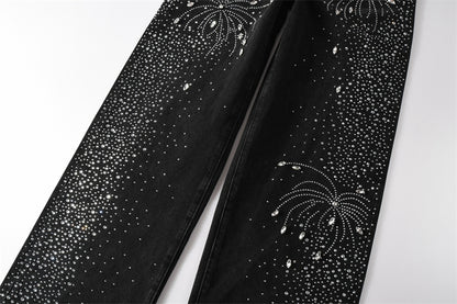 SOLLSALE-PURPLE  Fashion Jeans 9125
