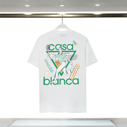 SOLLSALE-Casablanca fashion T-shirt