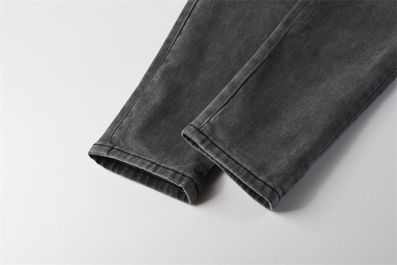 SOLLSALE-PURPLE  Fashion Jeans 9123