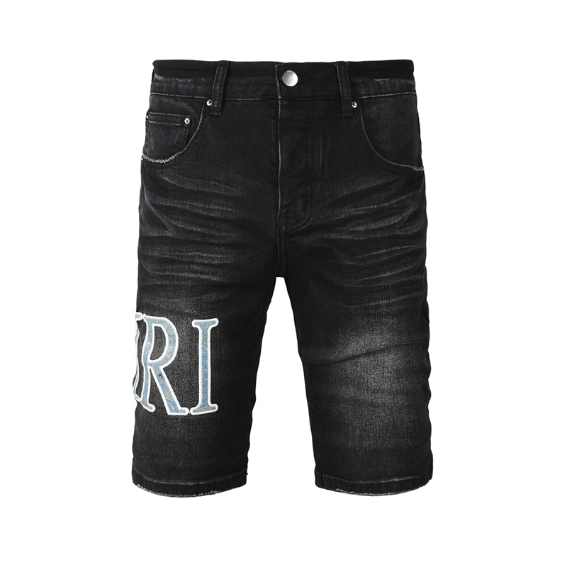 SOLLSALE-AMIRI  Fashion Denim shorts 6005