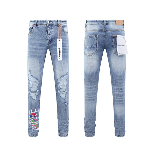 SOLLSALE-PURPLE  Fashion Jeans