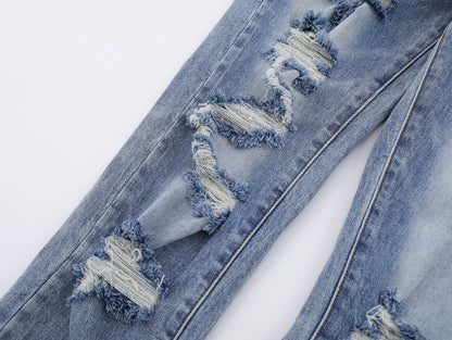 SOLLSALE-PURPLE  Fashion Jeans